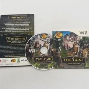 Bass Pro Shops The Hunt Trophy Showdown Nintendo Wii Game Disc Manual Insert